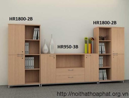 Bộ tủ hồ sơ HR1800-2B + HR950-3B