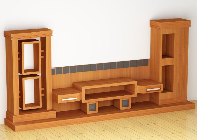 tủ gỗ phòng khách